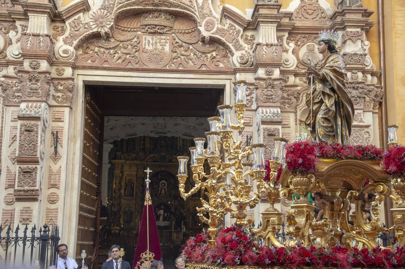 Santa Lucía volvió a salir desde Santa Catalina