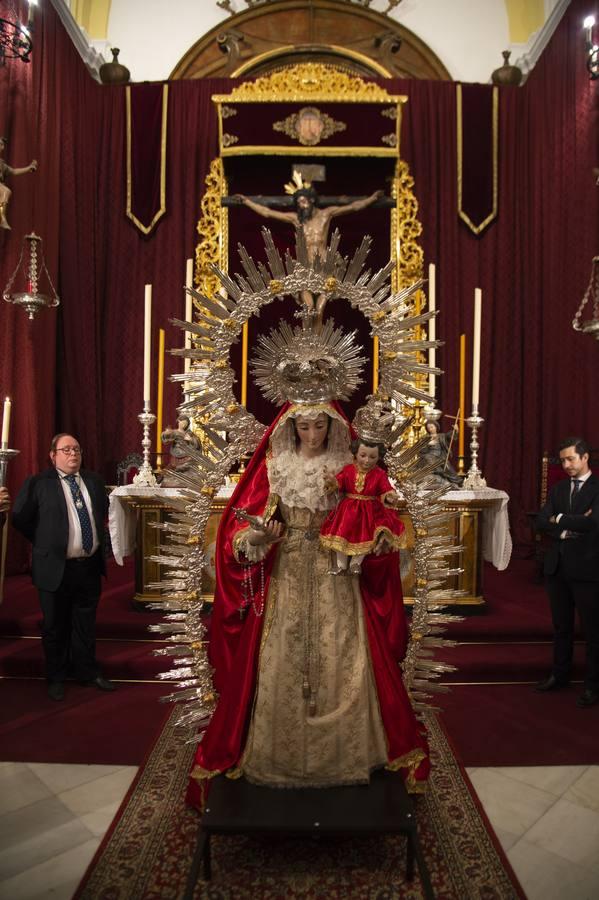 La Virgen del Rosario, en Montserrat