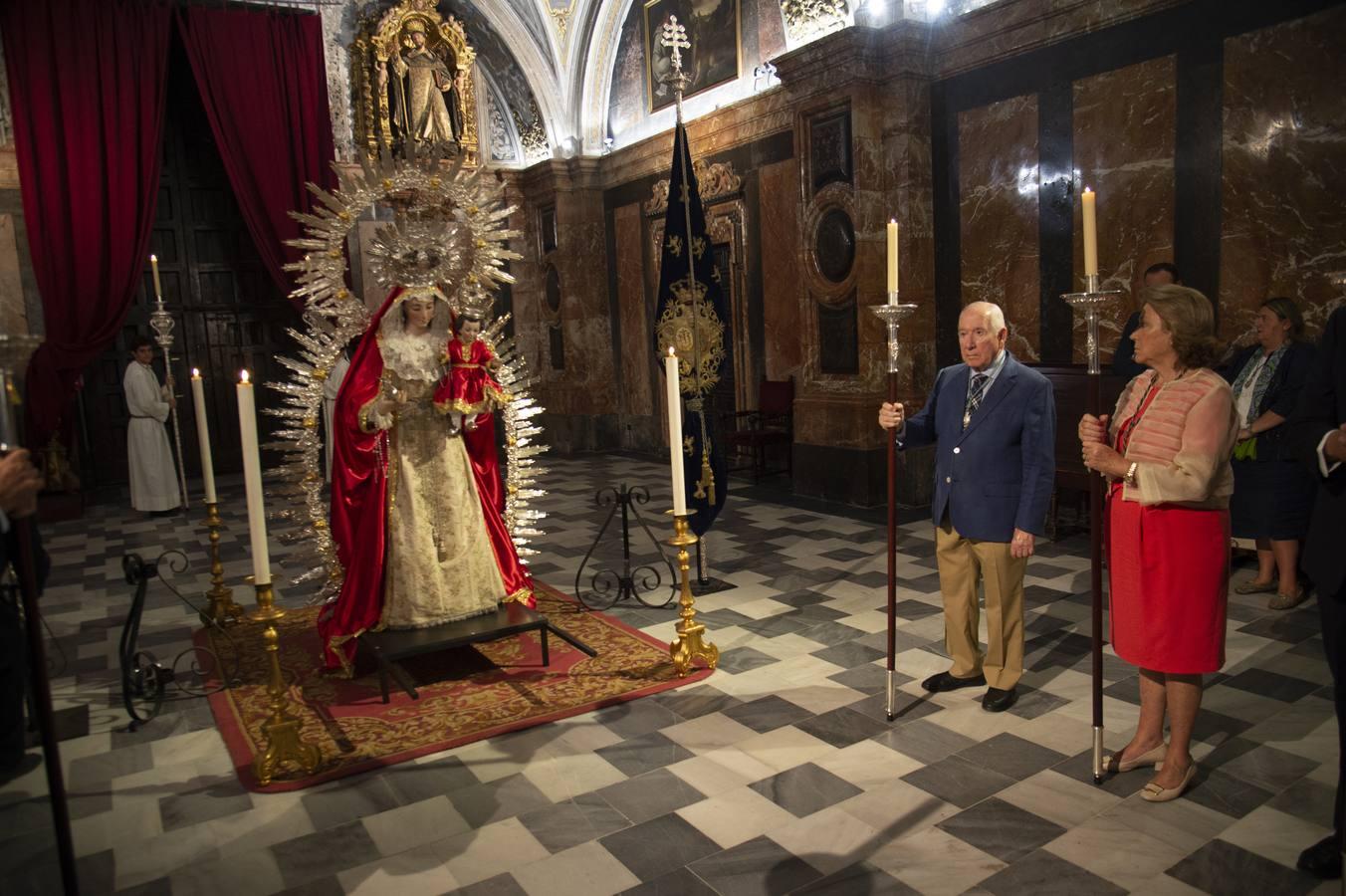 La Virgen del Rosario, en Montserrat