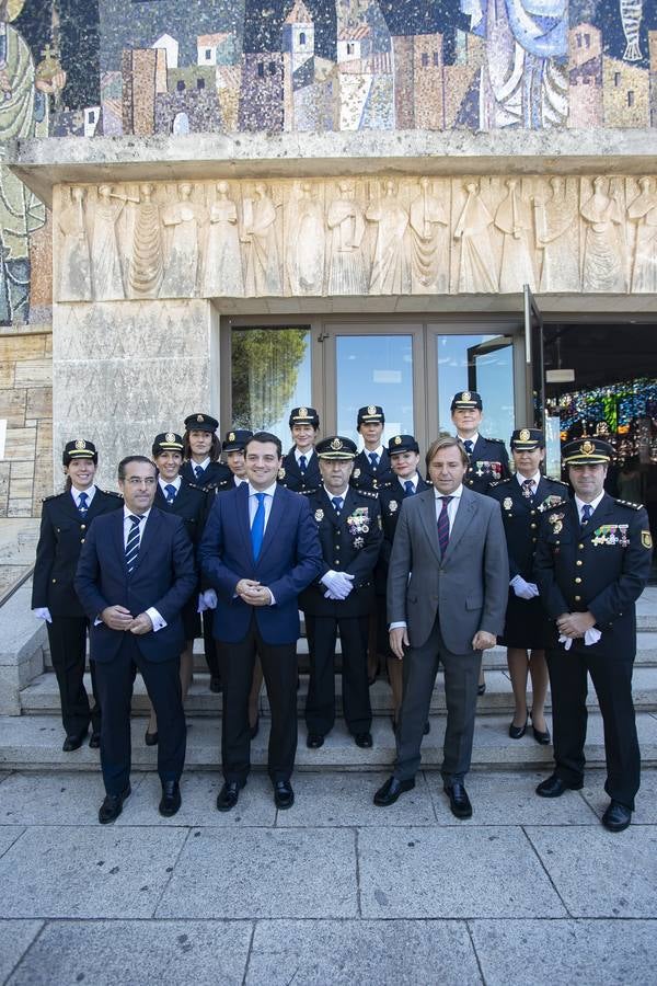 En imágenes, la Policía Nacional celebra en Córdoba a su patrón