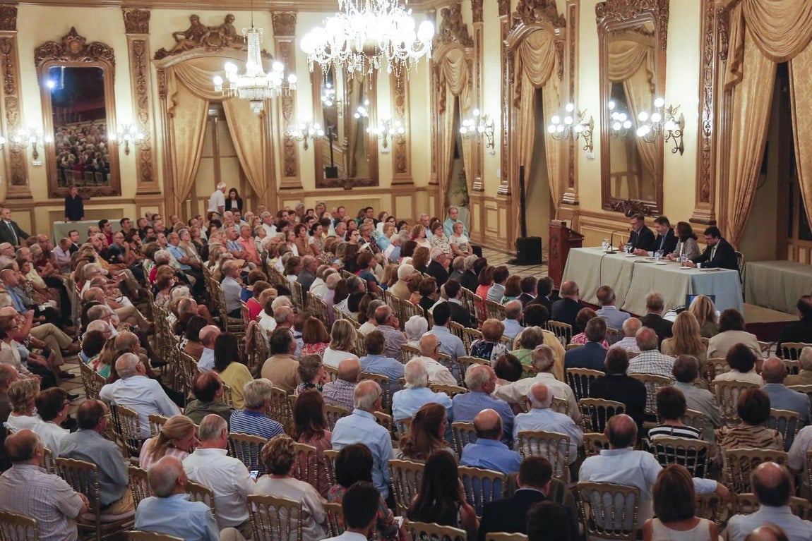 La conferencia de Bieito Rubido en Córdoba, en imágenes