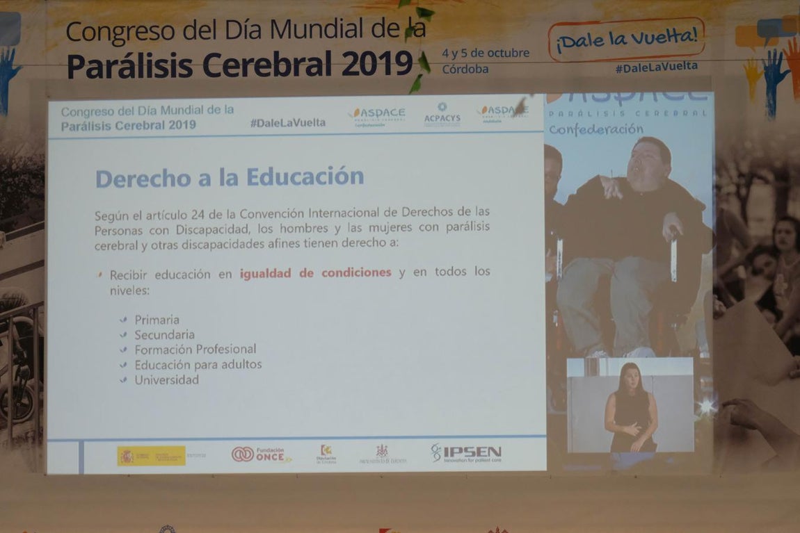 El Congreso del Día Mundial de la Parálisis Cerebral en Córdoba, en imágenes