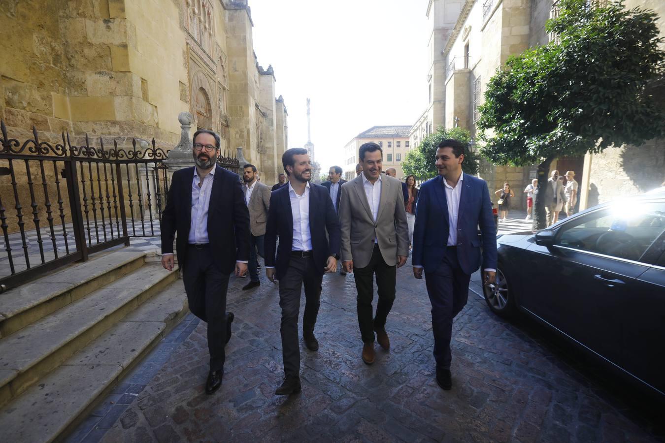 El paso de Pablo Casado por la Convención Económica del PP en Córdoba, en imágenes