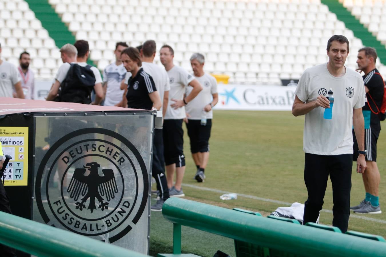 Lo mejor del entrenamiento de España sub 21 en Córdoba, en imágenes