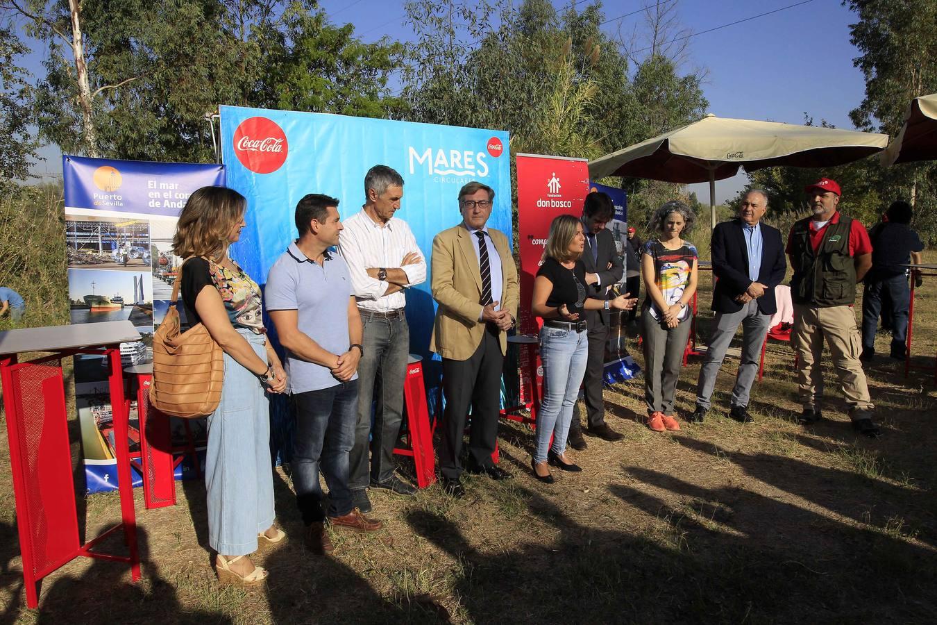 la iniciativa «Mares circulares», de Coca Cola, conciencia a Sevilla