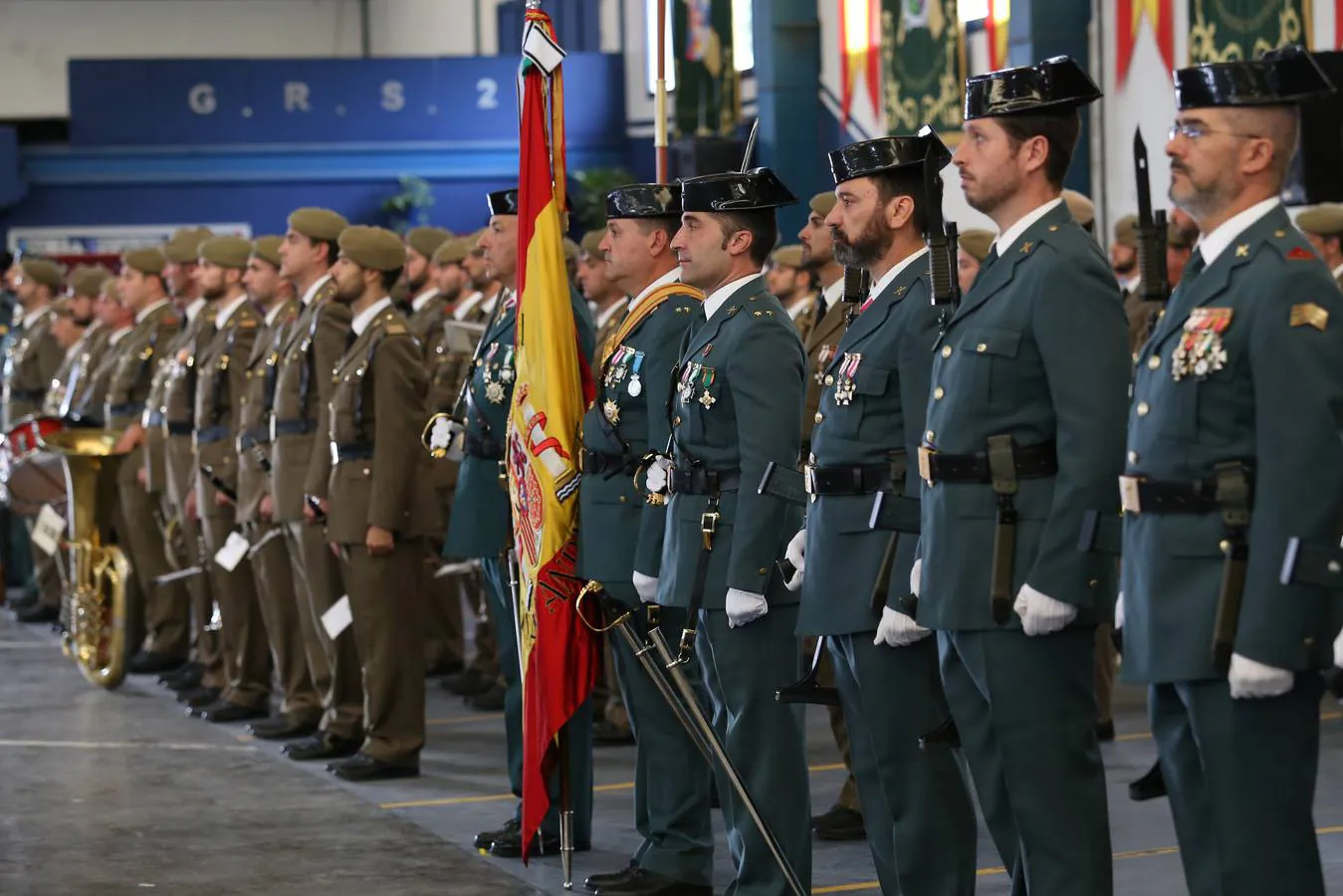 En imágenes, la celebración de la Patrona de la Guardia Civil en Sevilla