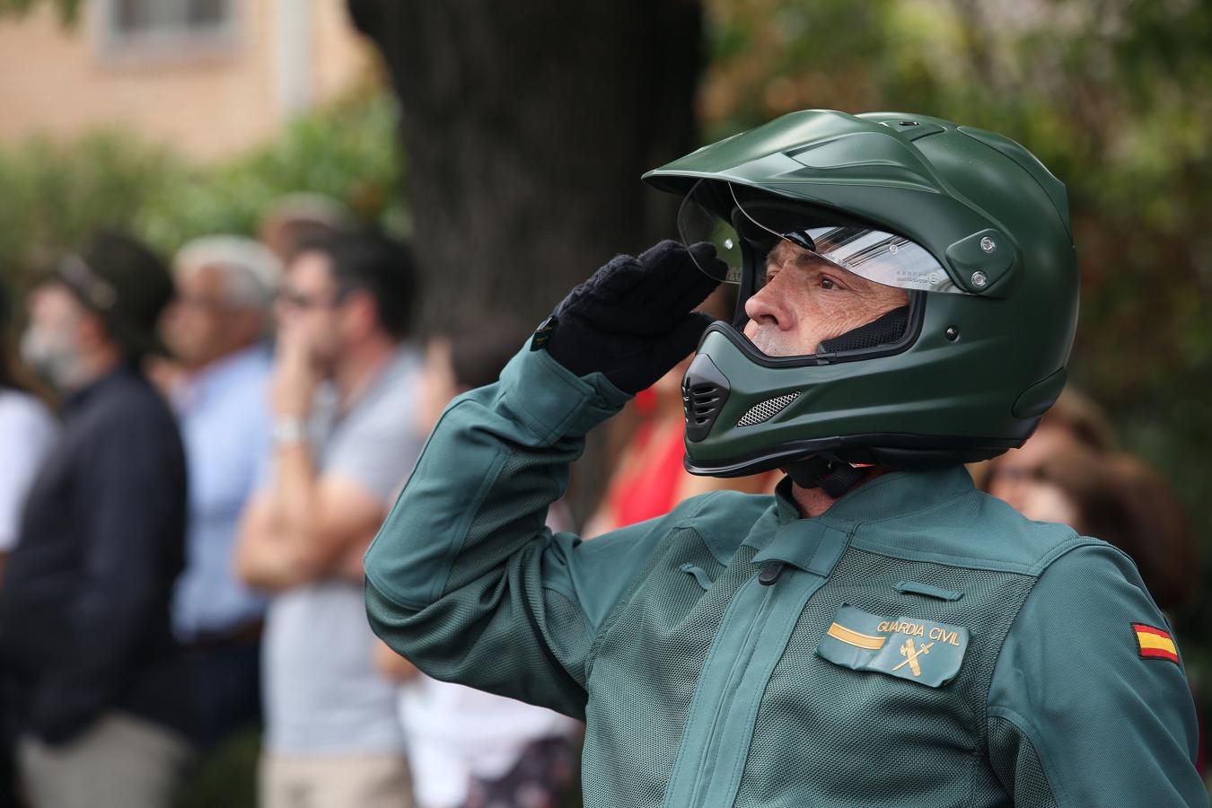 El acto de la patrona de la Guardia Civil en Toledo, en imágenes