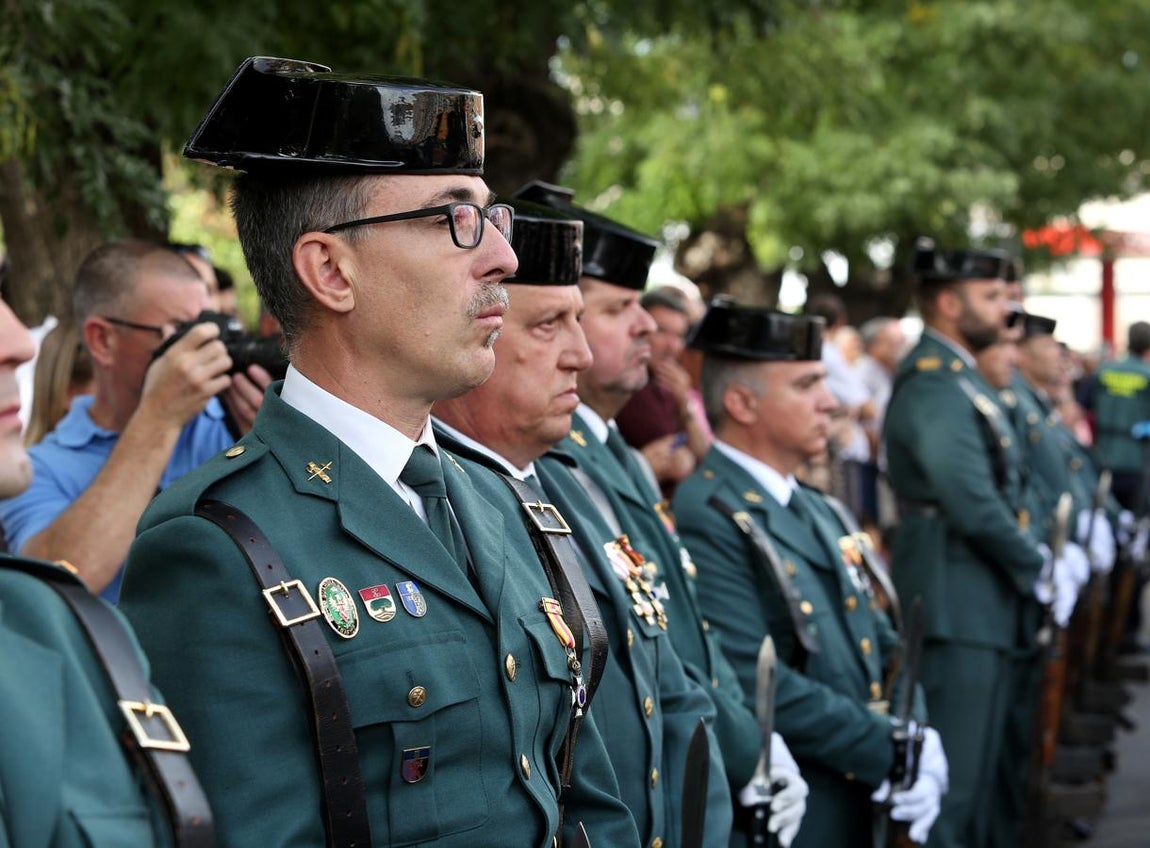 El acto de la patrona de la Guardia Civil en Toledo, en imágenes
