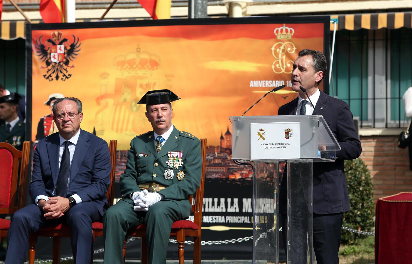 El acto de la patrona de la Guardia Civil en Toledo, en imágenes