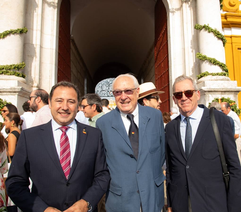 Ricardo Sánchez, Jaime Raynaud y José Morente