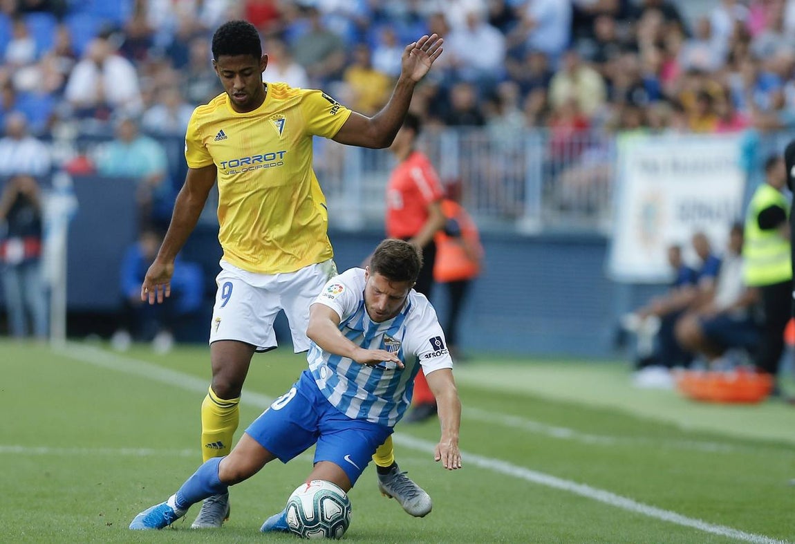 Las imágenes del Málaga - Cádiz