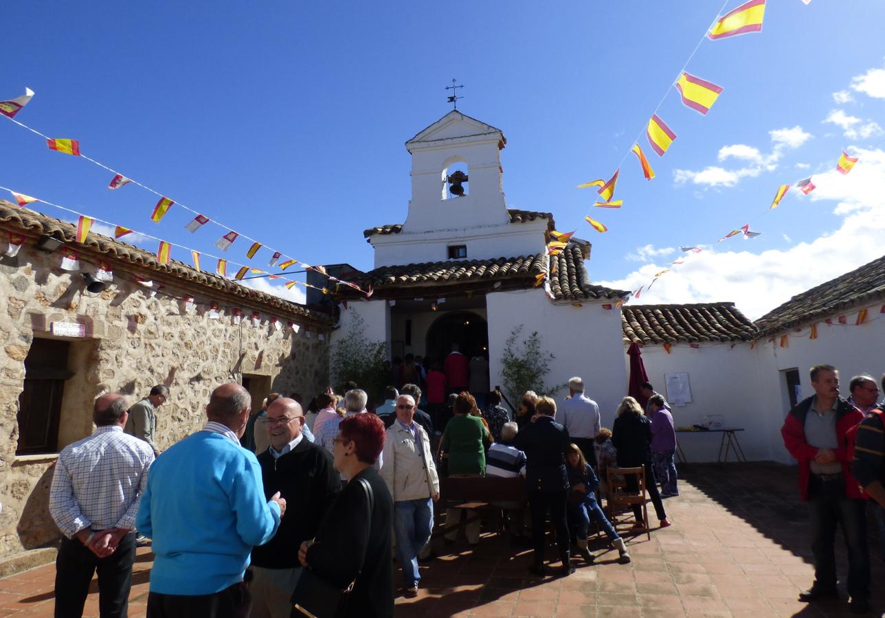 Mañana de romería en la ermita de La Guía (octubre de 2014). FOTO RAFAEL DEL CERRO. 