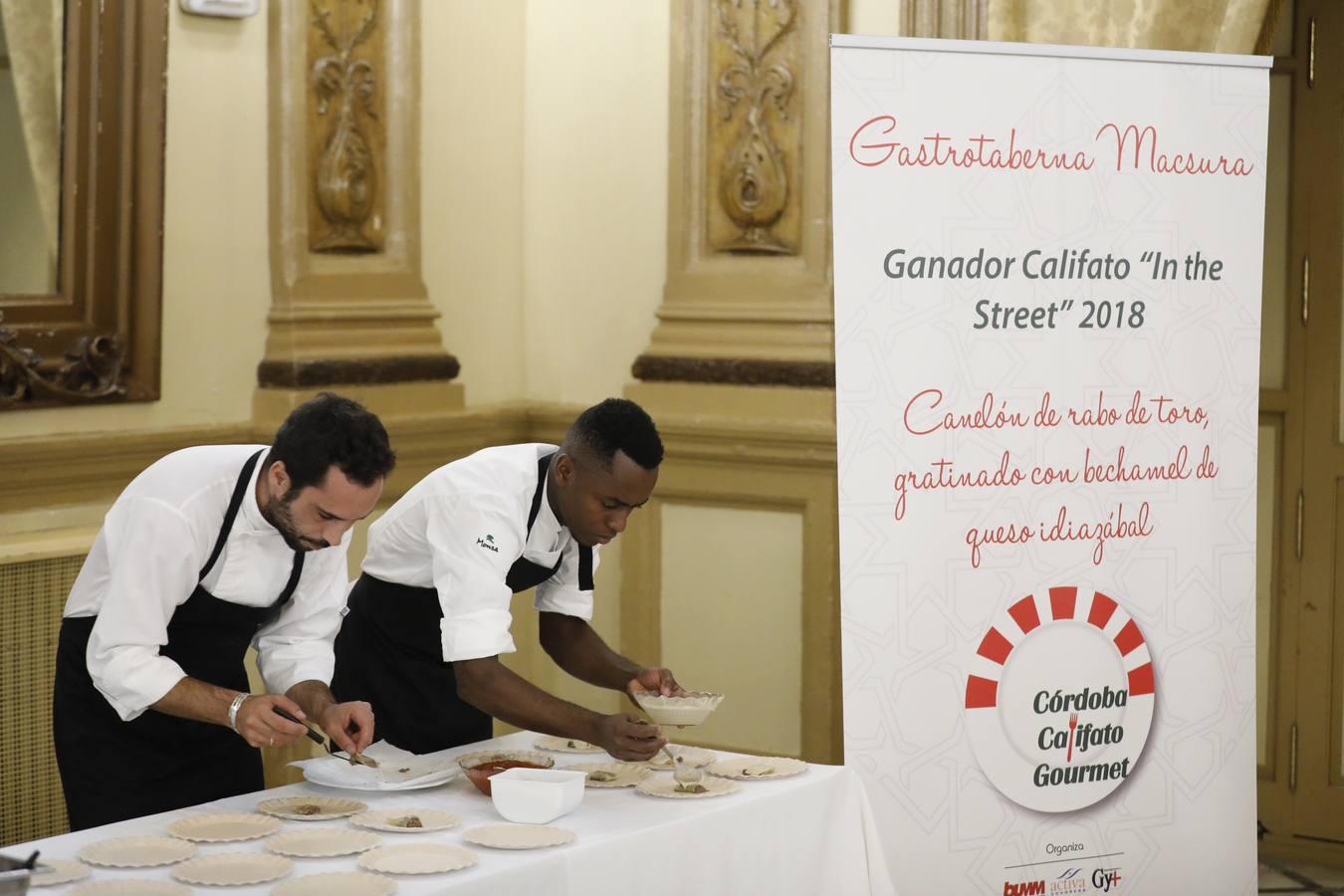 El «show cooking» del Califato Gourmet de Córdoba, en imágenes