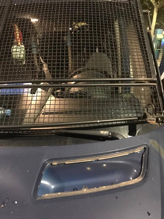 En imágenes: el fuego vuelve a las calles de Barcelona