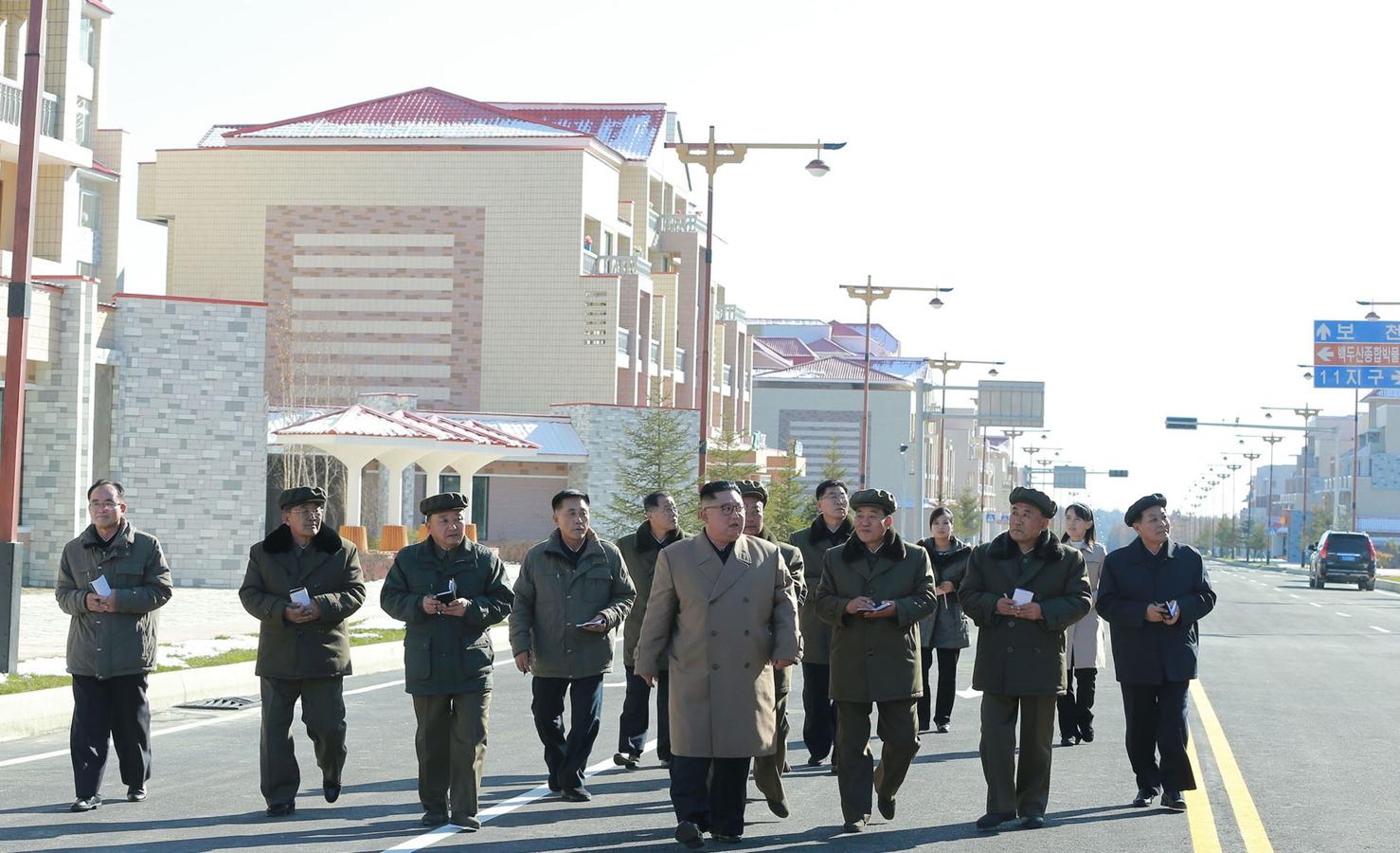 La cabalgada de Kim Jong-un en el monte sagrado de Paektu, en imágenes