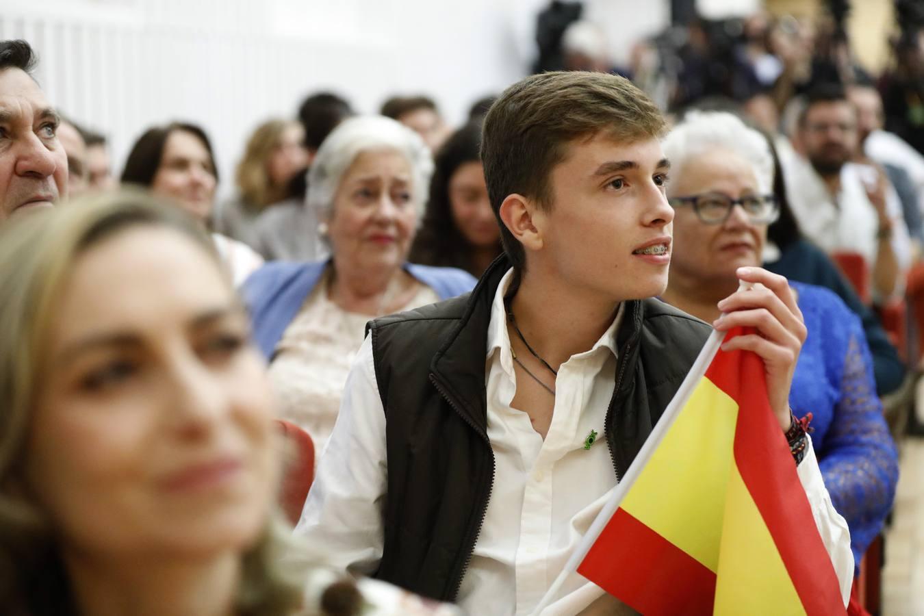 El mitin de Vox con Santiago Abascal en Córdoba, en imágenes