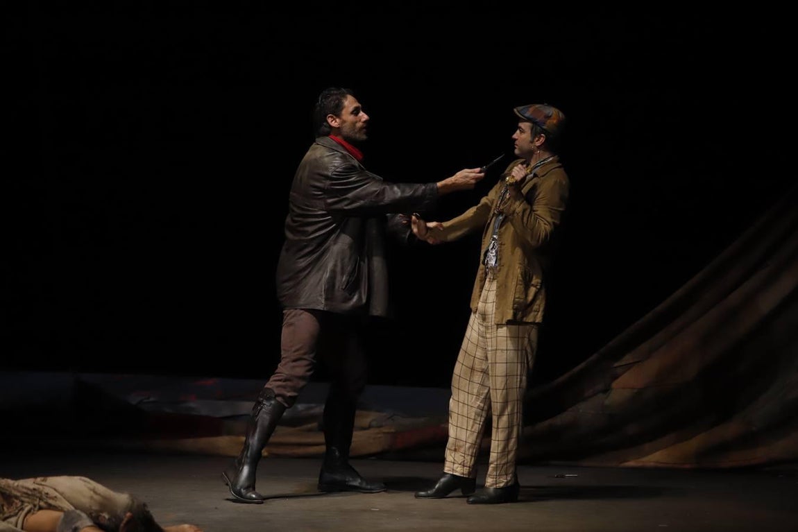 La representación de «Divinas palabras» en el Gran Teatro de Córdoba, en imágenes