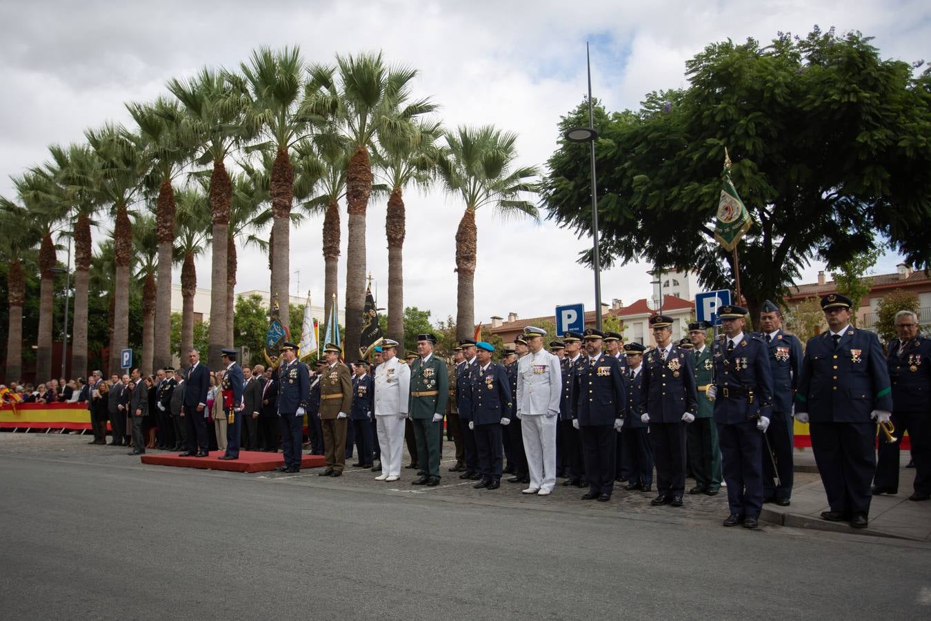 En imágenes, jura de bandera civil en Tomares