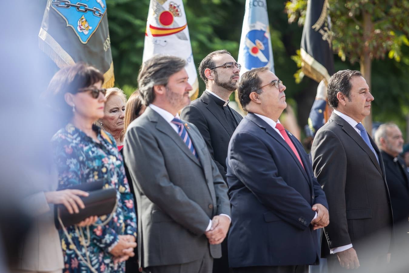 En imágenes, jura de bandera civil en Tomares