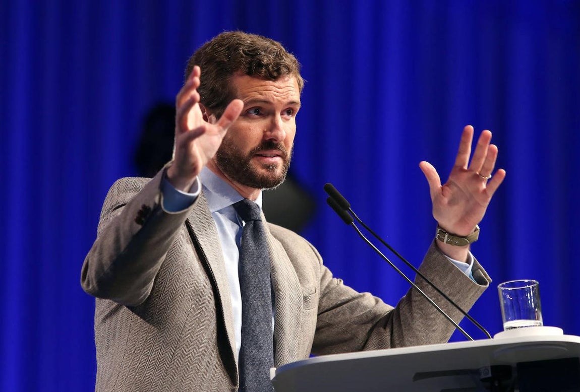 Acto preelectoral de Pablo Casado en Toledo