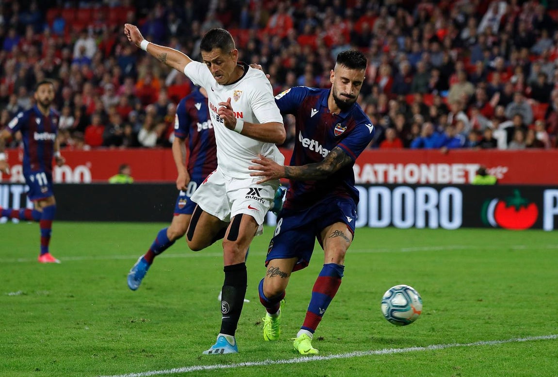 Las mejores imágenes de la victoria del Sevilla FC frente al Levante