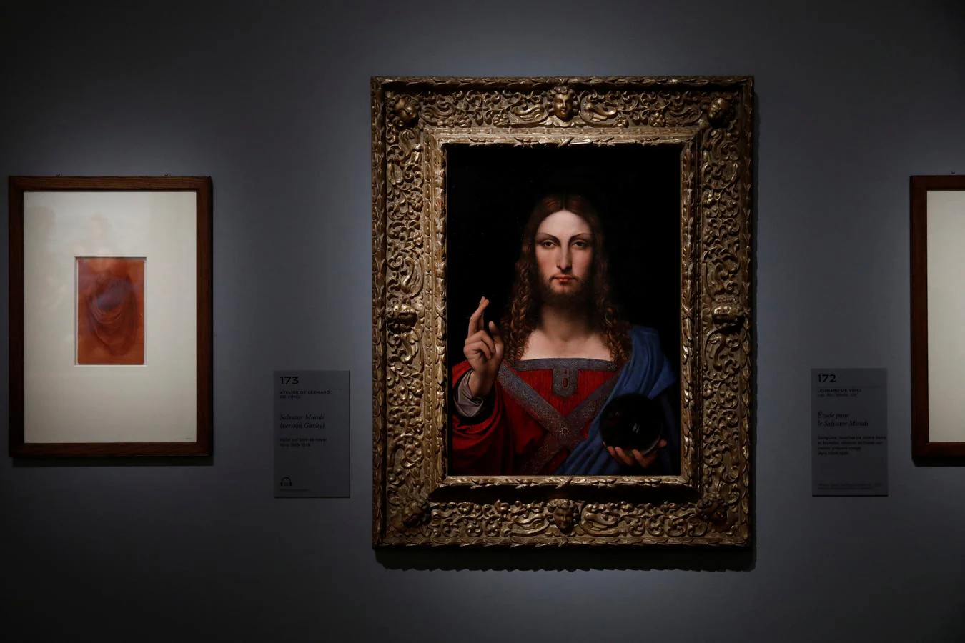 «Salvator Mundi», de la escuela de Leonardo da Vinci. 