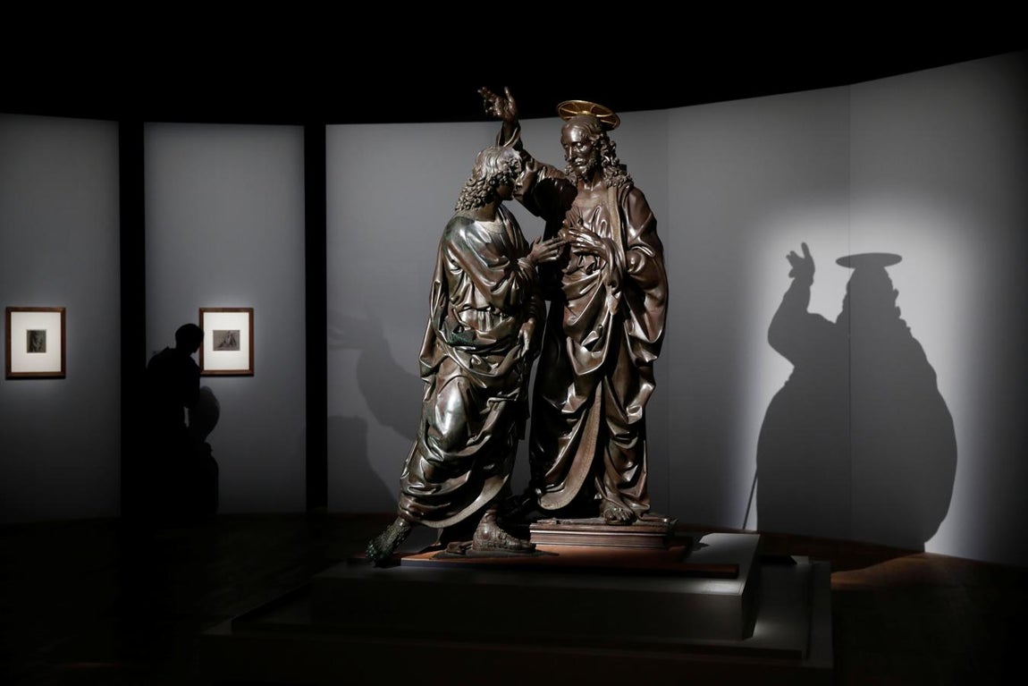 «Cristo y Santo Tomás», de Andrea del Verrocchio. 