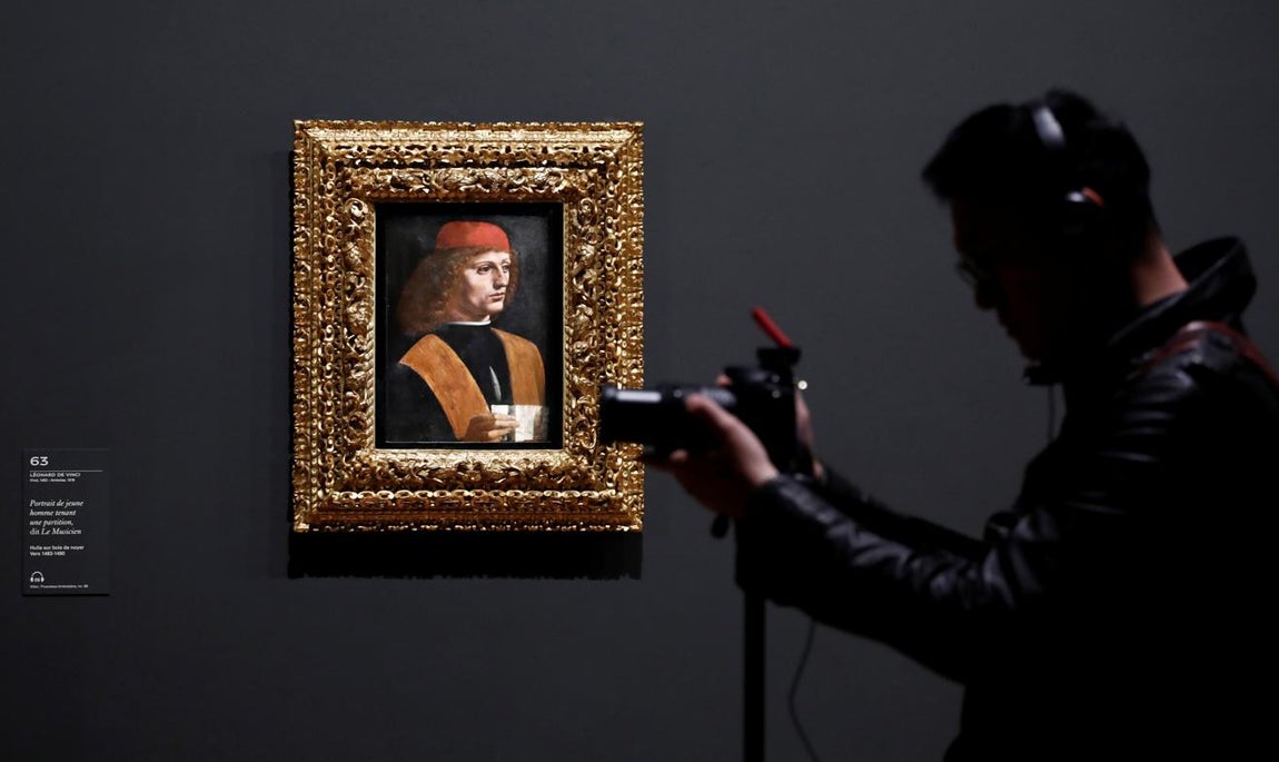 «Retrato de un músico». 