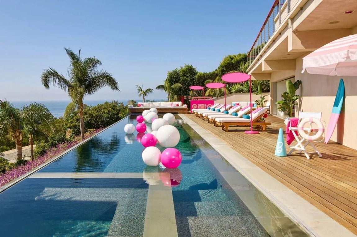 Barbie Malibu Dreamhouse. Alquilar la casa de la muñeca es una oportunidad única dado que sus propietarios han accedido a la oferta de Airbnb sólo por un fin de semana