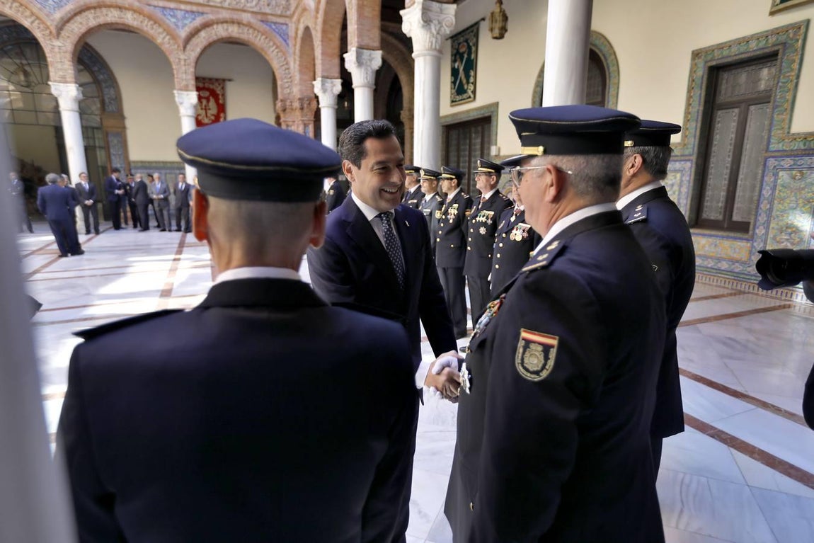 25 aniversario de la Policía autonómica de Andalucía, en Sevilla