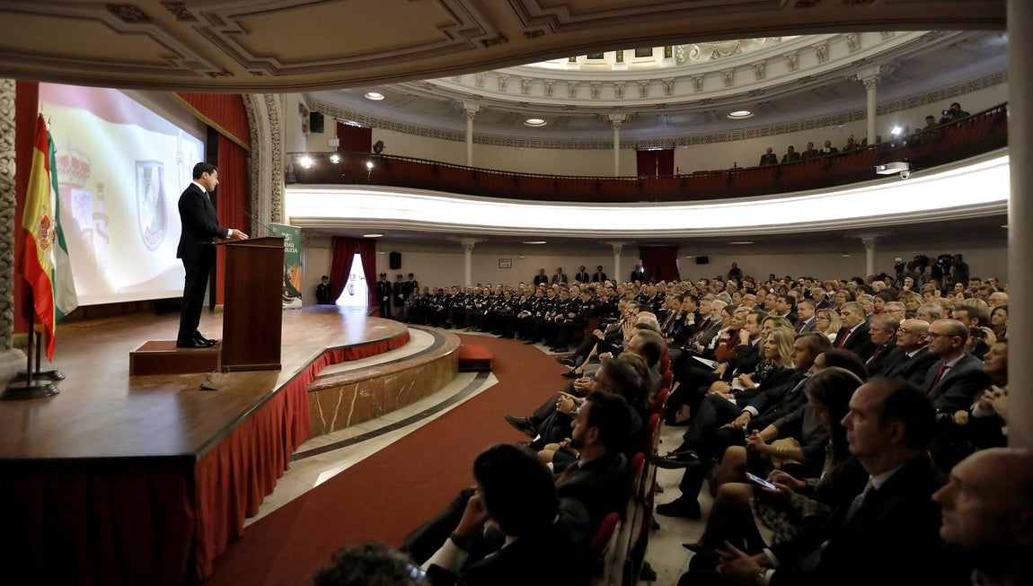 25 aniversario de la Policía autonómica de Andalucía, en Sevilla