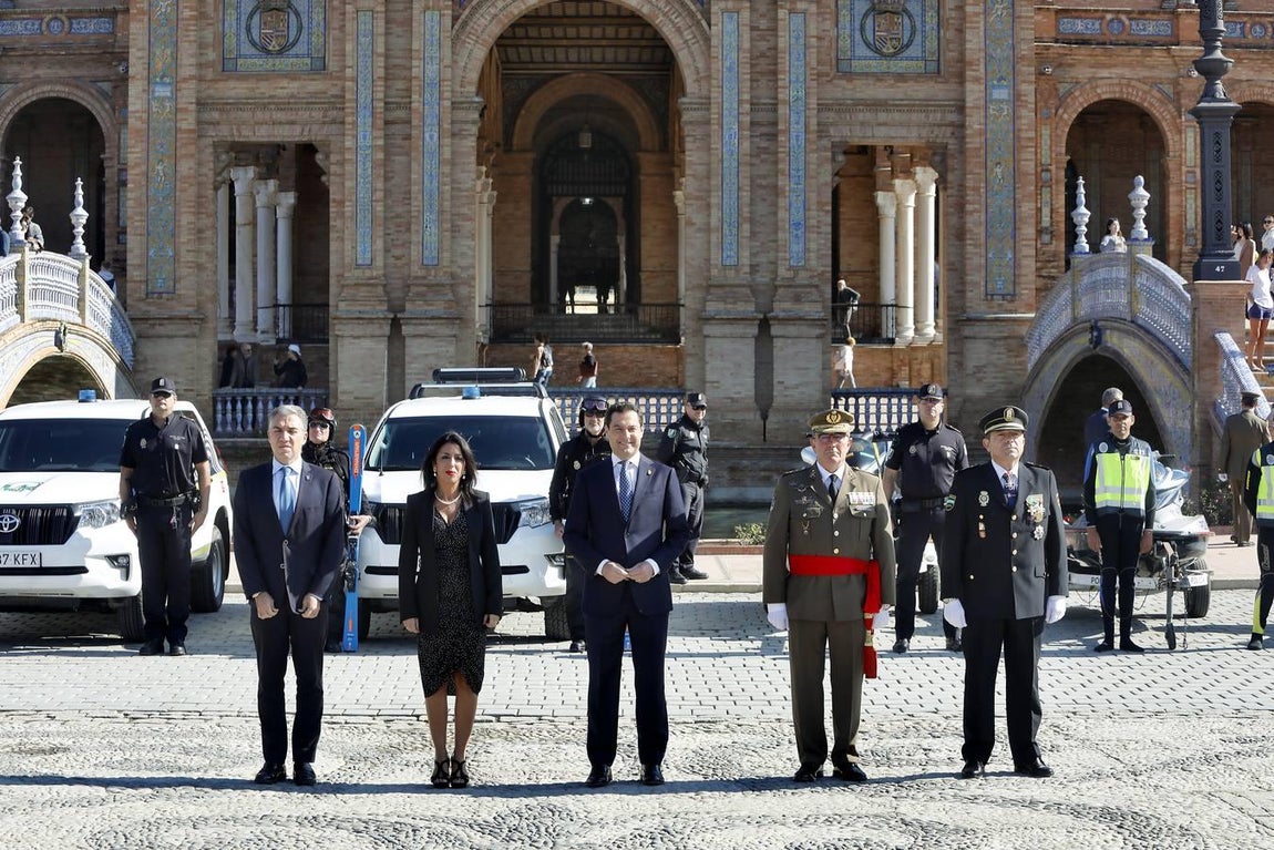 25 aniversario de la Policía autonómica de Andalucía, en Sevilla