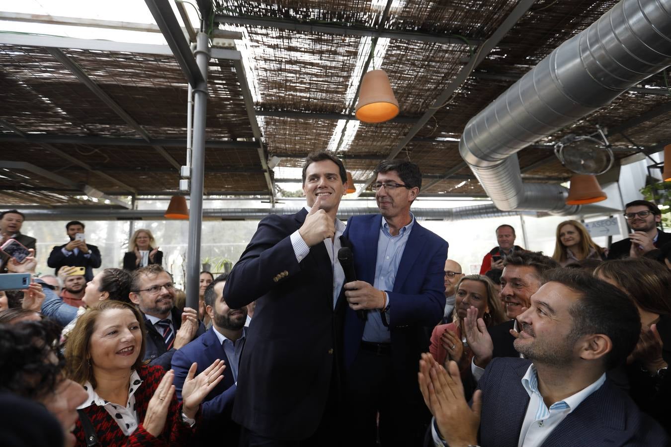 El acto de Albert Rivera en Córdoba, en imágenes