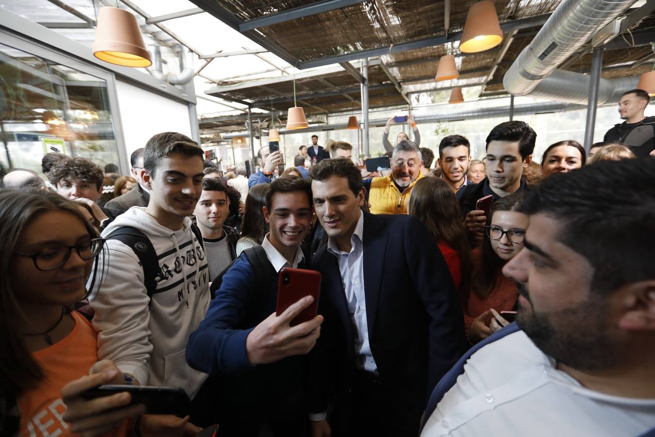 El acto de Albert Rivera en Córdoba, en imágenes