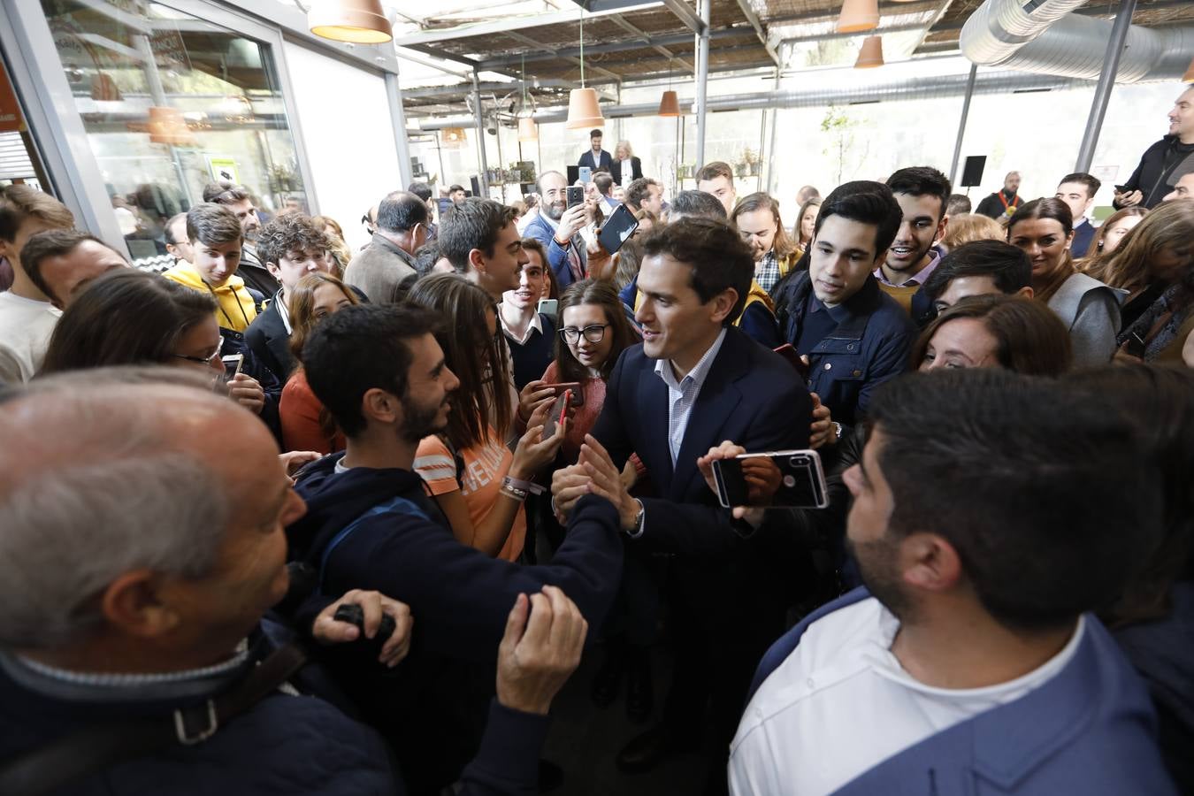 El acto de Albert Rivera en Córdoba, en imágenes