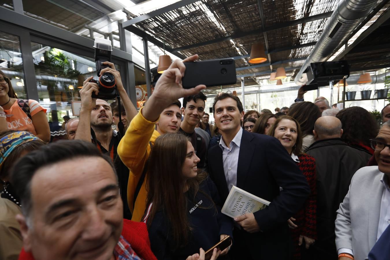 El acto de Albert Rivera en Córdoba, en imágenes