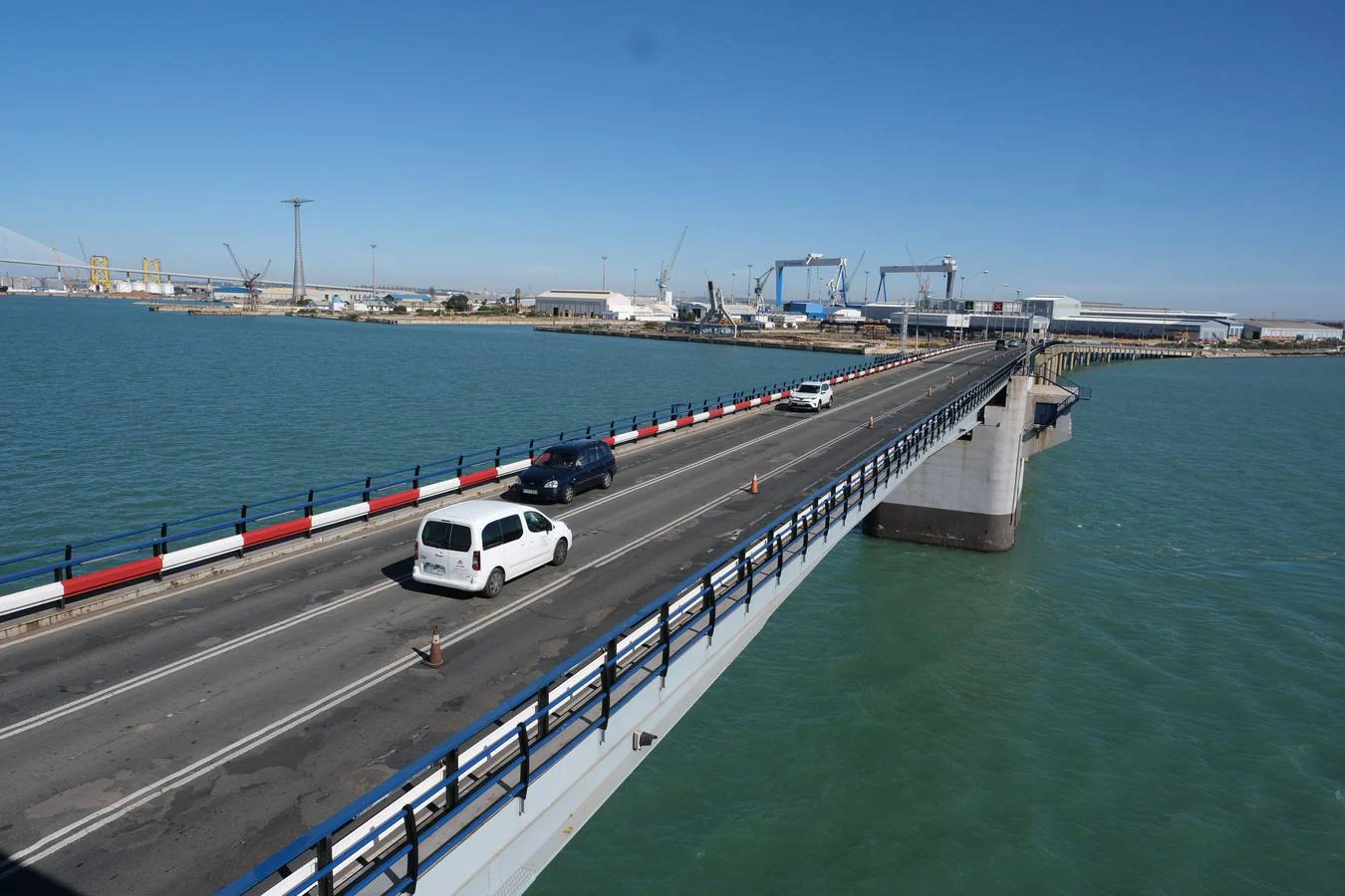 FOTOS: En las entrañas del Puente Carranza de Cádiz