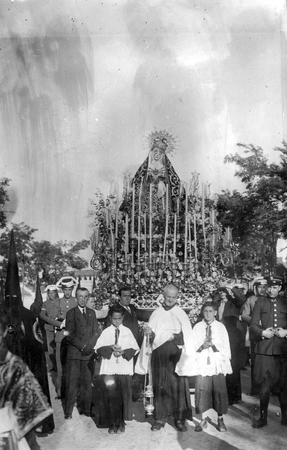 La Virgen de los Dolores, un Viernes Santo de la década de 1920