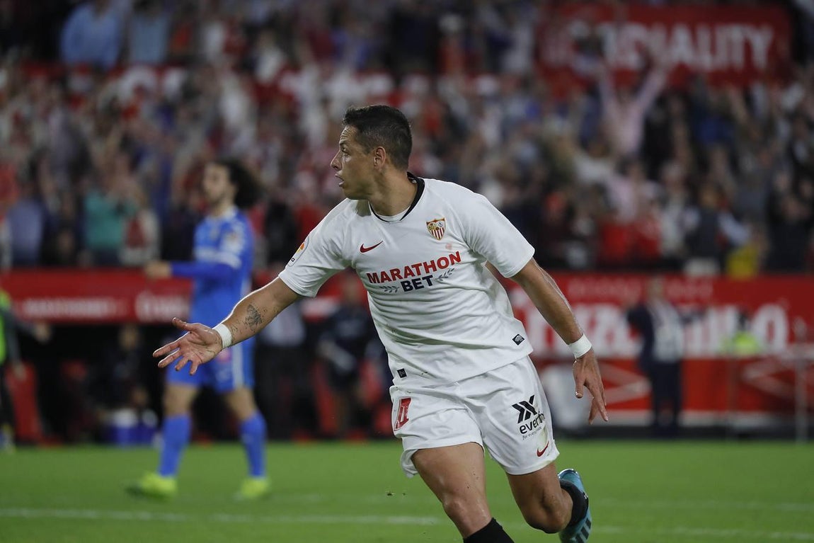 Las mejores imágenes de la victoria del Sevilla ante el Getafe