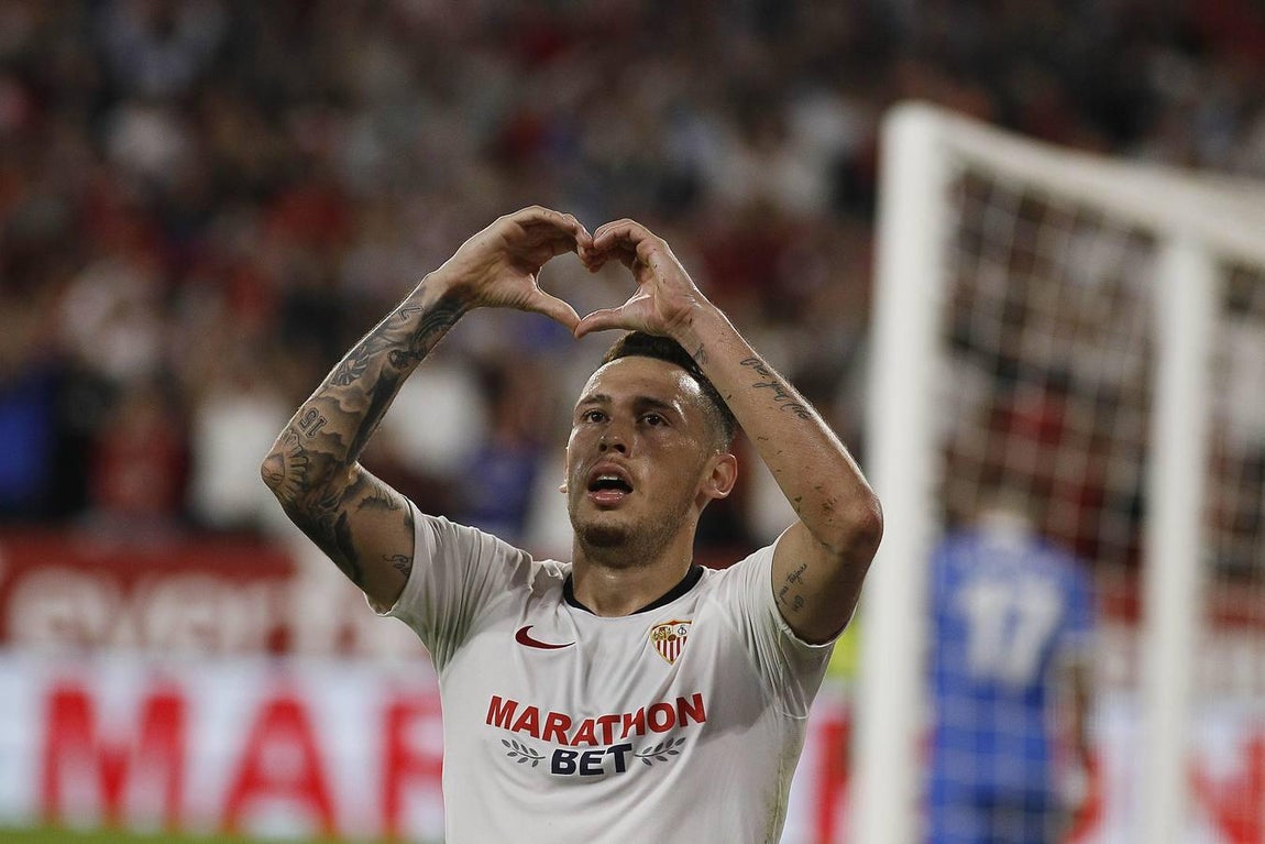 Las mejores imágenes de la victoria del Sevilla ante el Getafe
