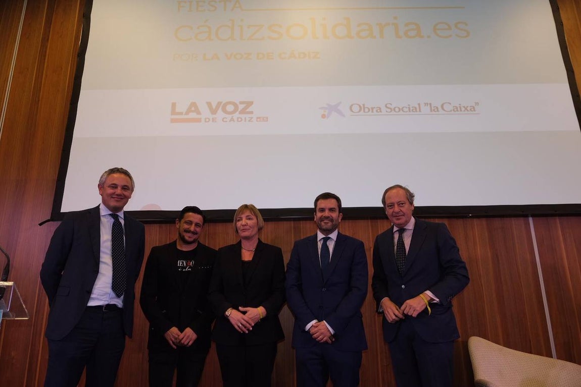 Alberto García Reyes, David Palomar, M.ª Jesús Catalá, Ignacio Moreno Bustamante y Álvaro Rodríguez Guitart. 