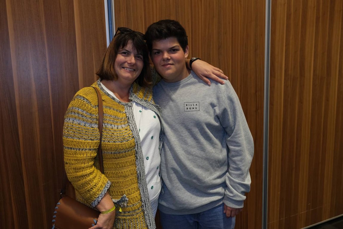 Encarnación Jiménez y José Reina. 