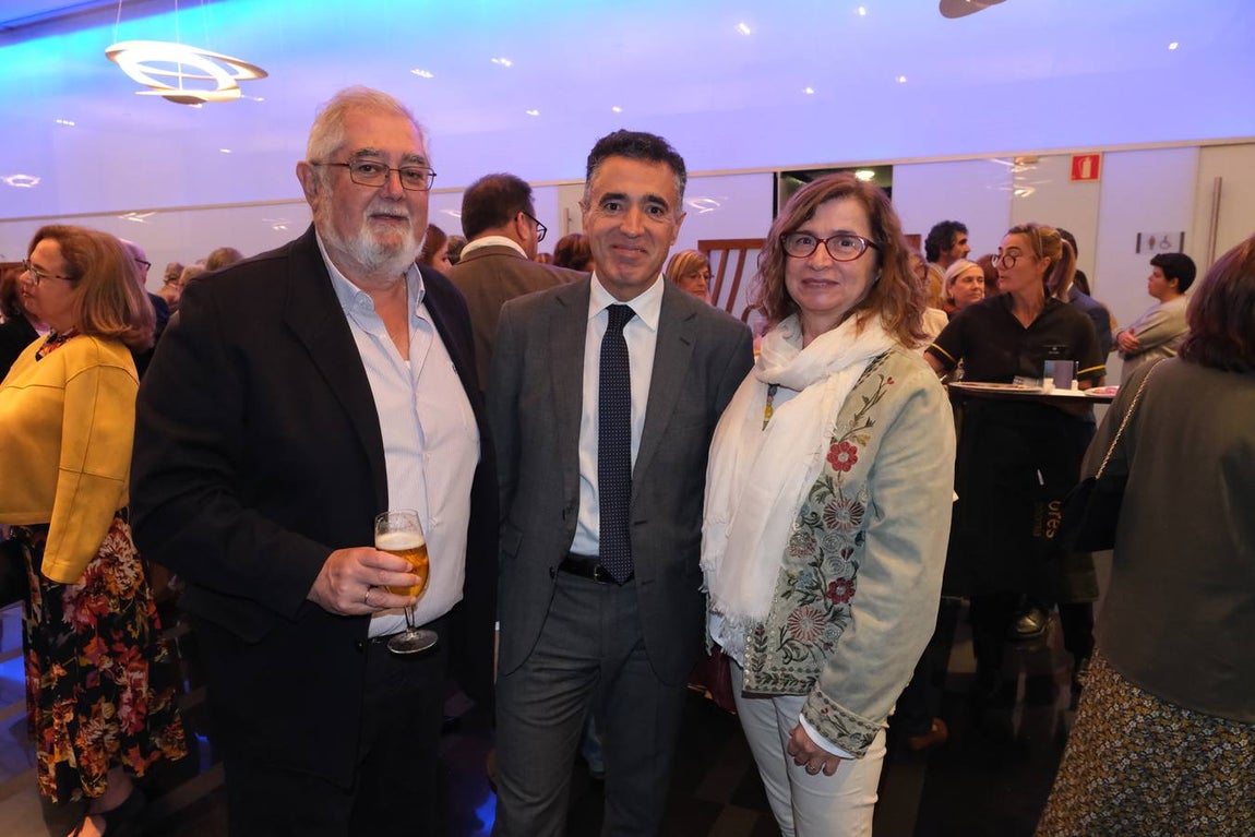 Sebastián Fernández, José Manuel Belizón y Rosa Fernández Melero. 