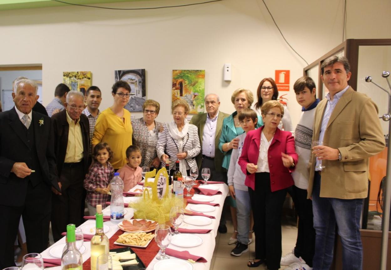 En imágenes: La celebración de las bodas de oro en Torrijos