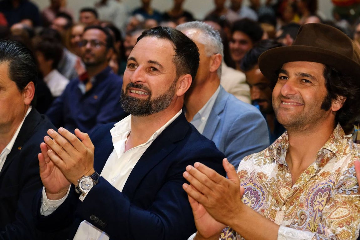 FOTOS: Lleno absoluto en el mitin de Santiago Abascal en Jerez