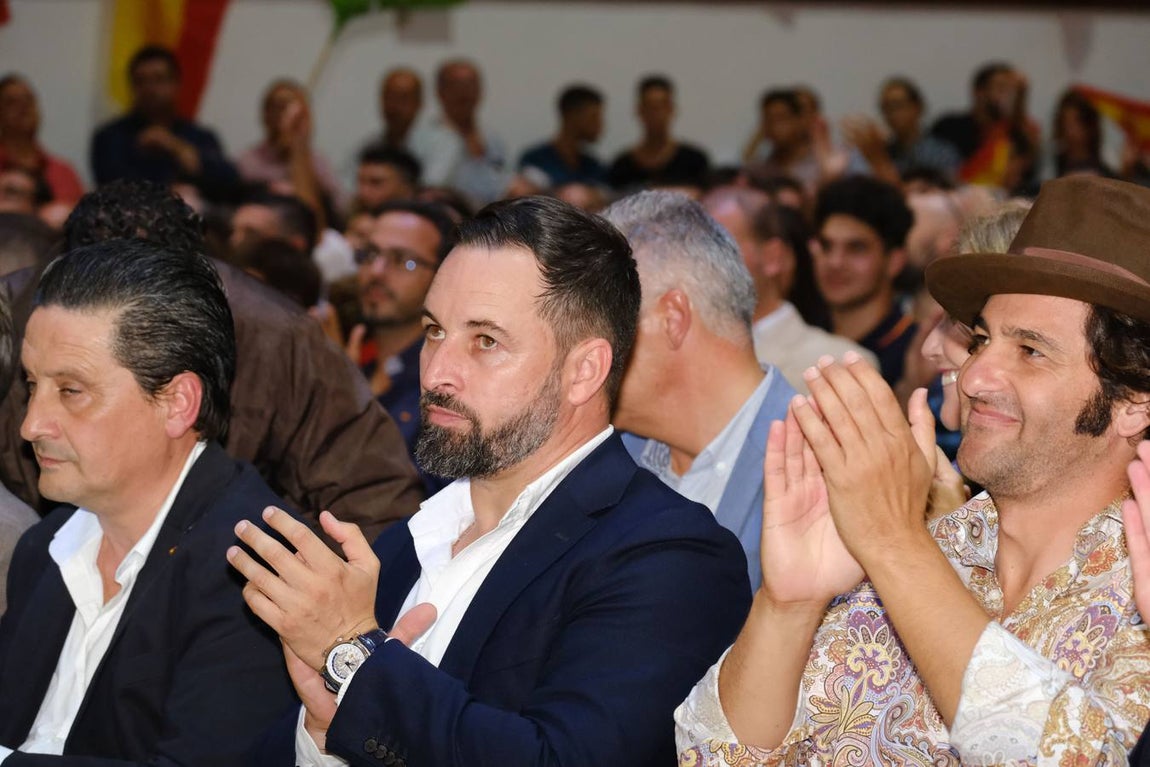 FOTOS: Lleno absoluto en el mitin de Santiago Abascal en Jerez