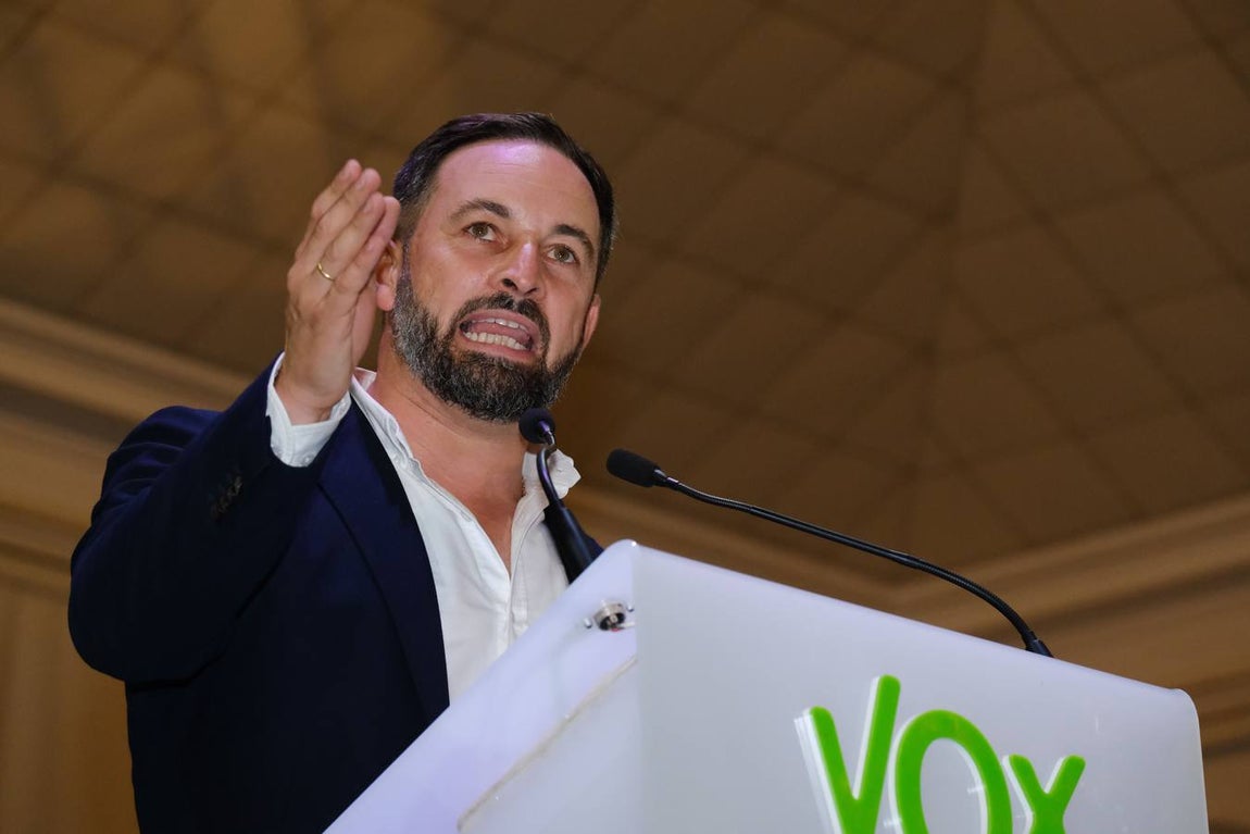FOTOS: Lleno absoluto en el mitin de Santiago Abascal en Jerez
