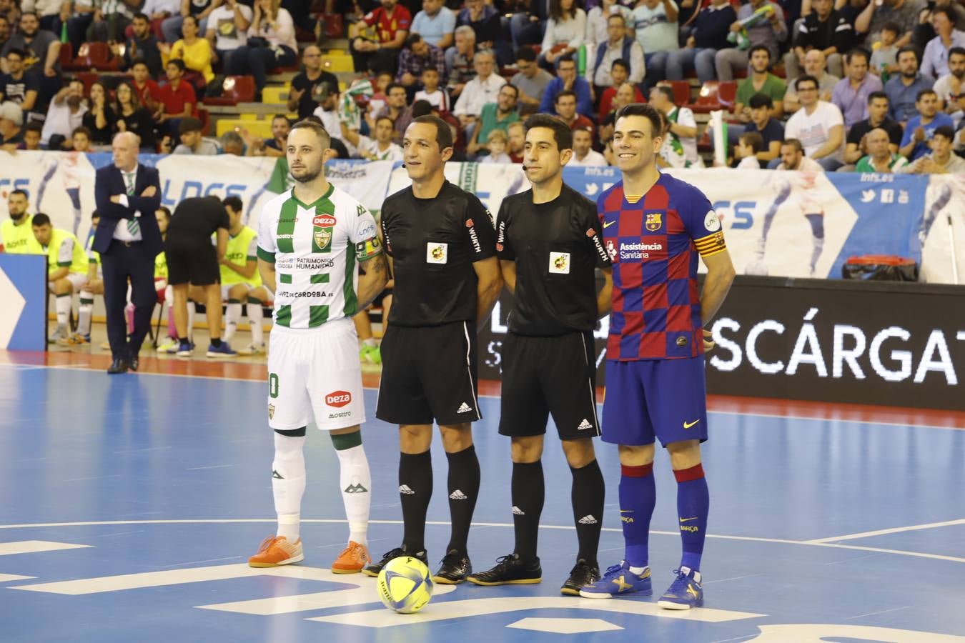 El partido del Córdoba Patrimonio ante el Barcelona, en imágenes