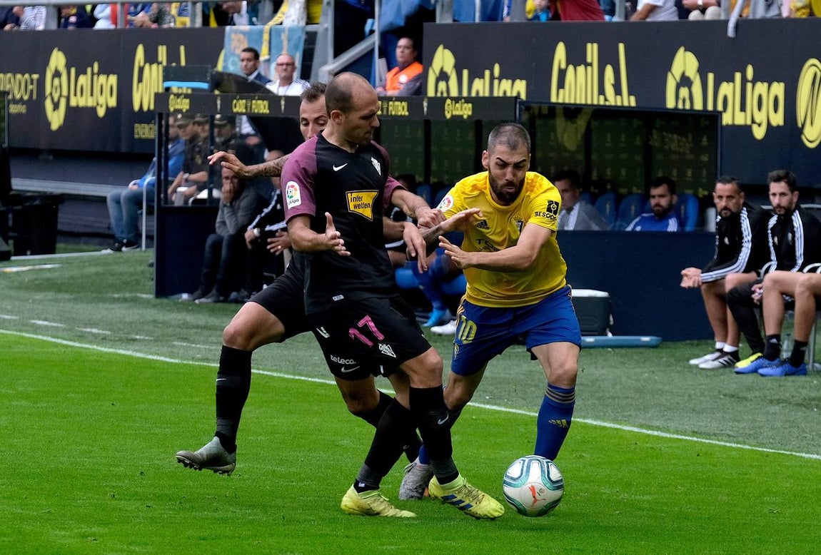 Partido Cádiz-Sporting (3-1)