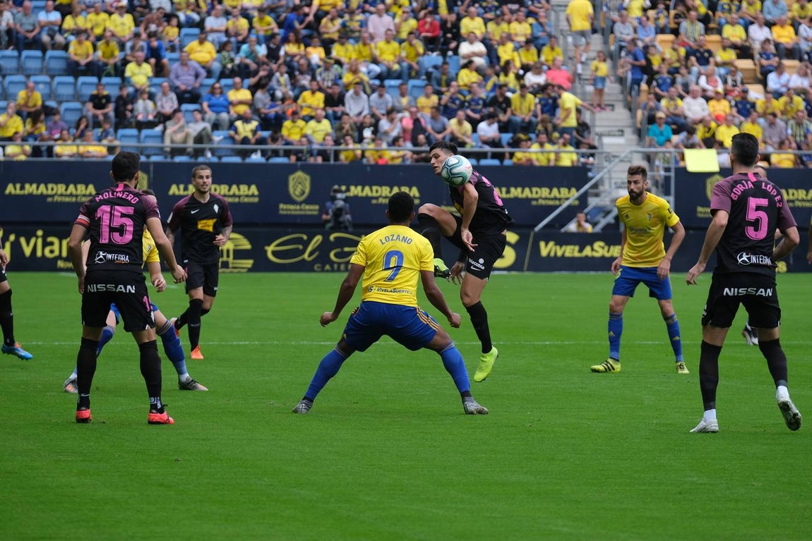 Partido Cádiz-Sporting (3-1)